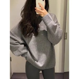 áo len cổ lọ phối với gì