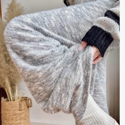 Quần len lông, quần ống suông chất len lông, quần dài ống rộng